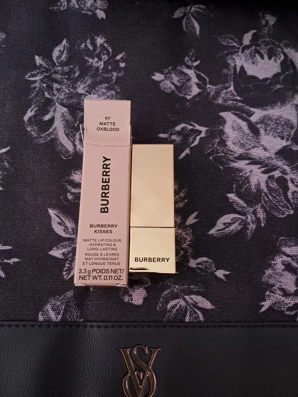 Burberry Lipstick — Deep Wine Red